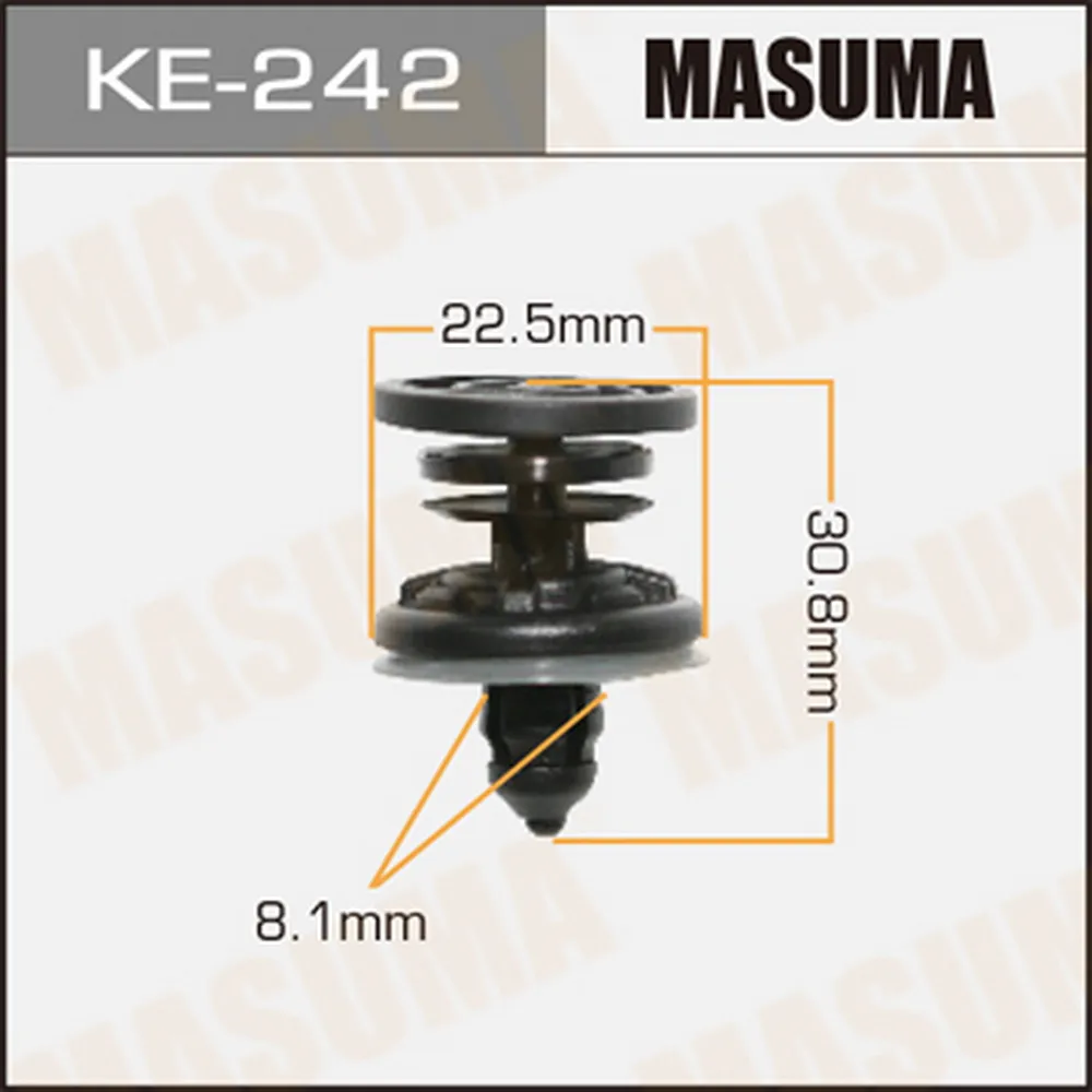 Клипса универс. AUDI A5 MASUMA KE-242