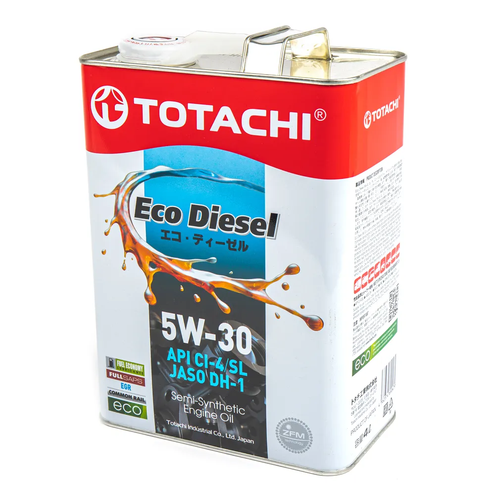 Масло моторное TOTACHI Eco Diesel 5W-30 полусинтетическое 4 л 4562374690479