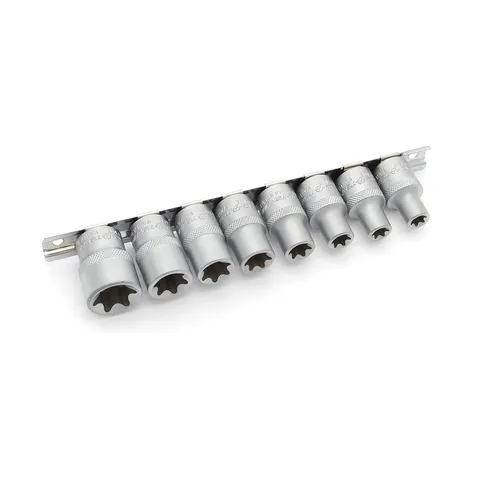 Набор головок Torx E10-E24, 1/2DR, L77 мм, 8 предметов Дело Техники 623108