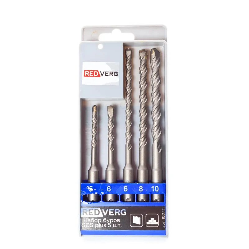 Набор буров SDS plus RedVerg 5 шт (100731) 1553294