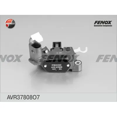 Регулятор напряжения LADA 1117 Kalina, 2170 (FENOX: AL 21310 КЗАТЭ: 9402.3701-06) в сборе со щетками