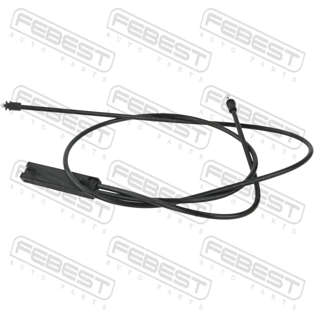Трос привода открывания замка капота BMW 3 E90 2004-2008 [ECE] FEBEST 19101-E90F
