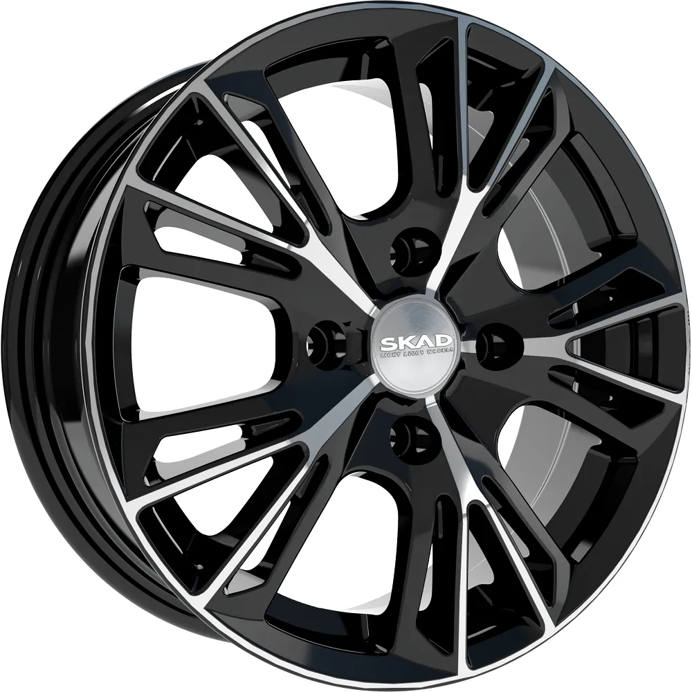 Диск литой R15 6J 5x100/57.1 ET38 СКАД Монреаль алмаз 2680705