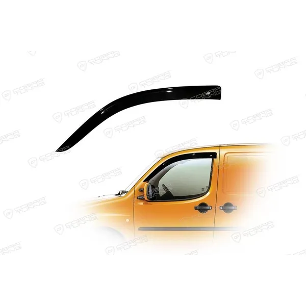 Дефлектора на окна Fiat Doblo 2d 2000EuroStandard деф.окон Cobra Tuning FE20300