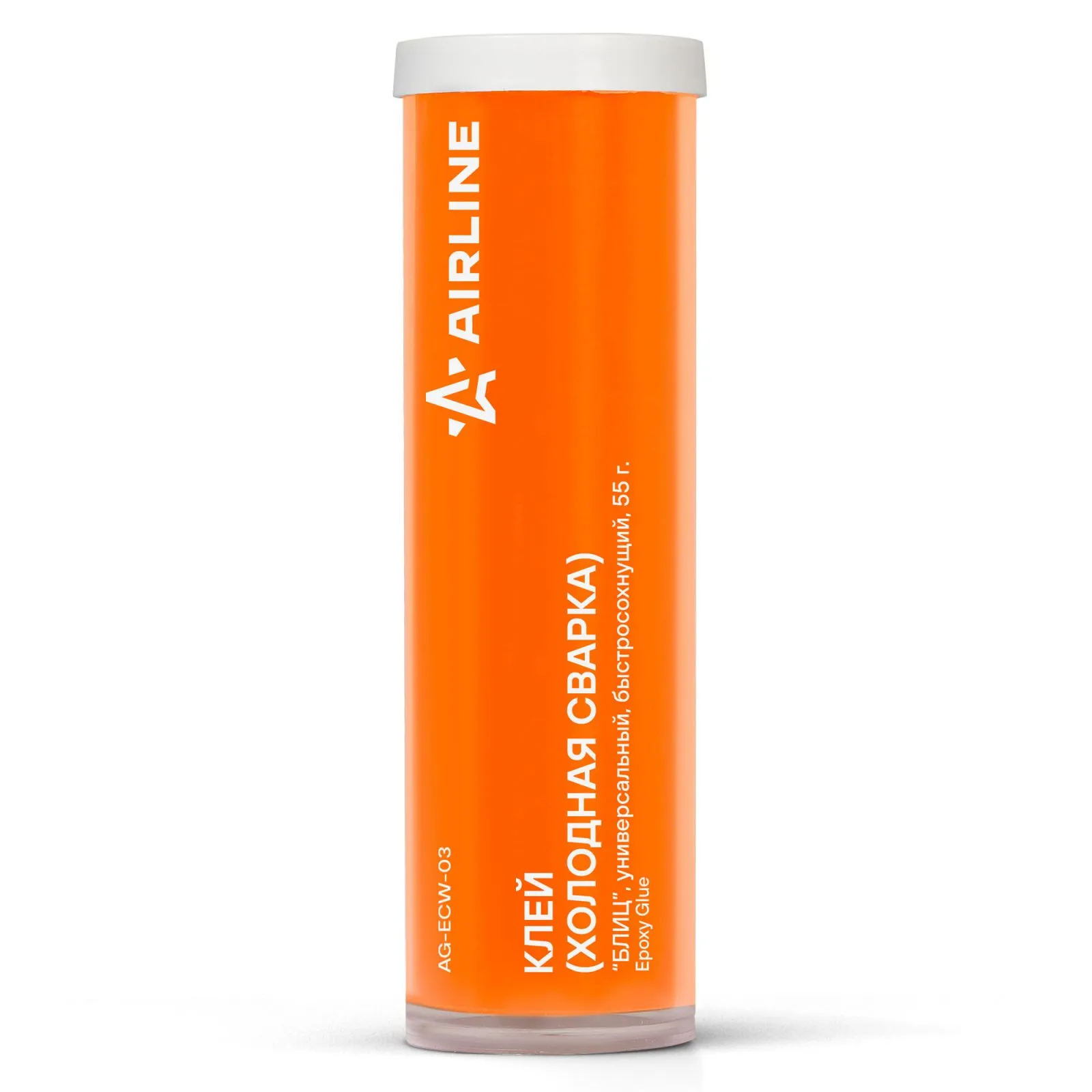Клей (холодная сварка) БЛИЦ, универсальный, быстросохнущий, 55 гр. AIRLINE AG-ECW-03