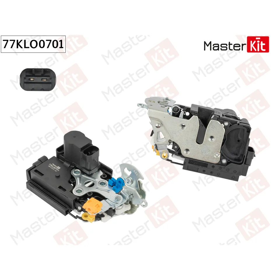 Замок двери перед. прав. для CHEVROLET AVEO MASTERKIT 77KLO0701