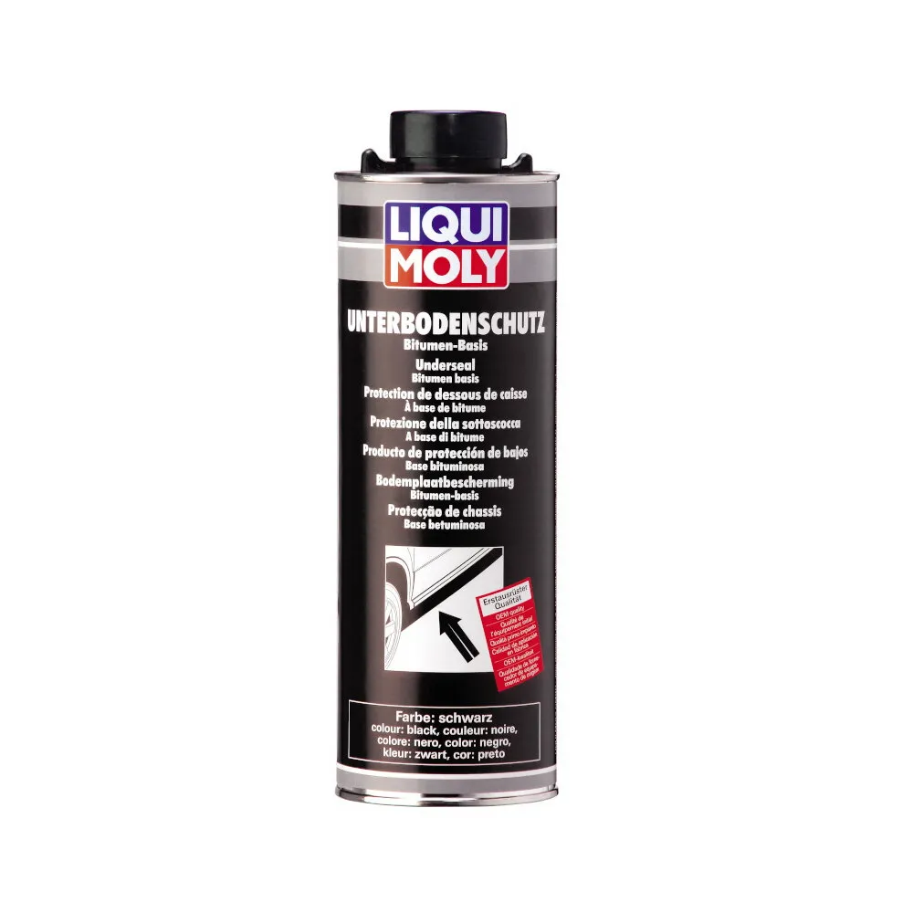 Антикор д / днища кузова битум / смола (черн.) Unterb.-Schutz (1л) LIQUI MOLY 6112 / 8057