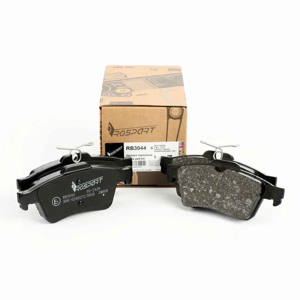 Колодки тормозные задние FORD FOCUS, C-MAX / MAZDA 3, 5 / JAGUAR XF, XJ ROSPART RB3044