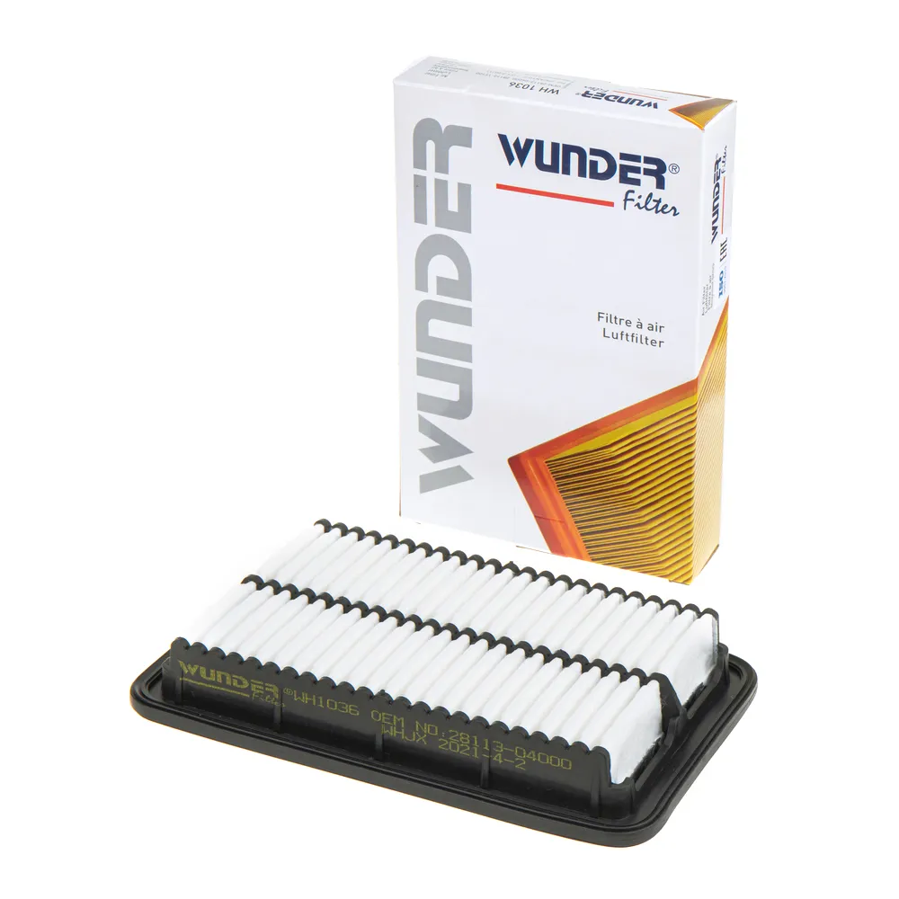 Фильтр воздушный KIA Picanto II 11-> mot.1,0/1,2L WUNDER FILTER WH1036