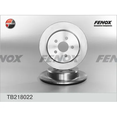 Диск тормозной CHRYSLER NEON 94-99, NEON II 99-, PT CRUISER (PT) FENOX TB218022