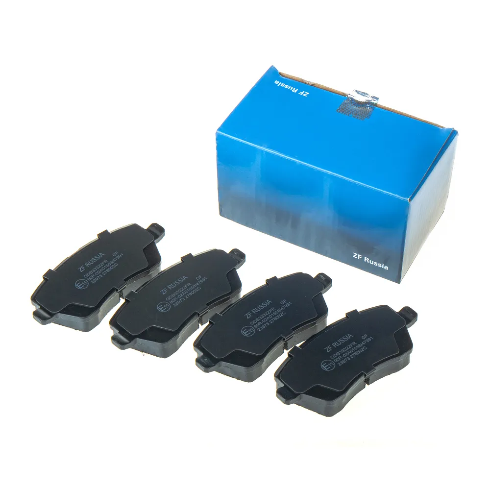 Колодки передние RENAULT Logan/NISSAN Note/LADA Largus / Vesta ZF Russia GDB3332 ZFR