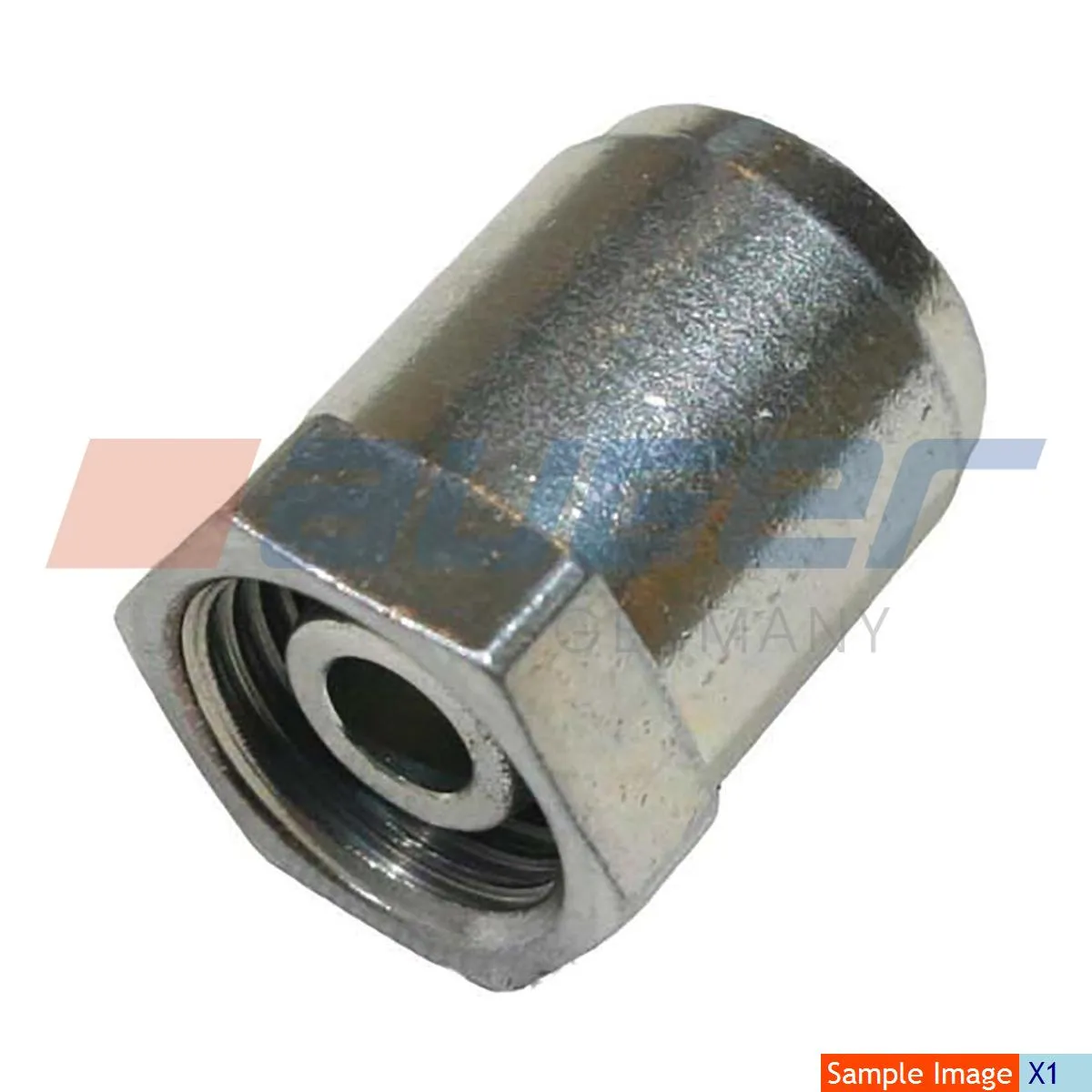 Фитинг (штуцер) прямой Рвнутр М18х1,5 трубка ф12х1,5мм AUGER 85231