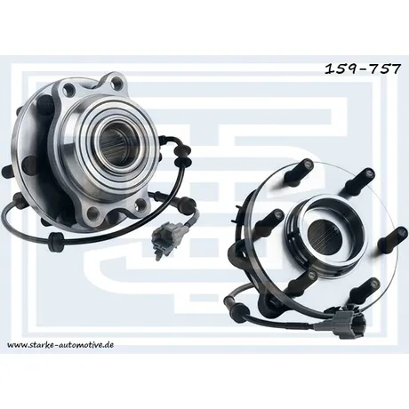 Ступица передняя NISSAN PATHFNDER III (R51) --11.2013 / NAVARA (D90) / X-TERRA STARKE 159-757