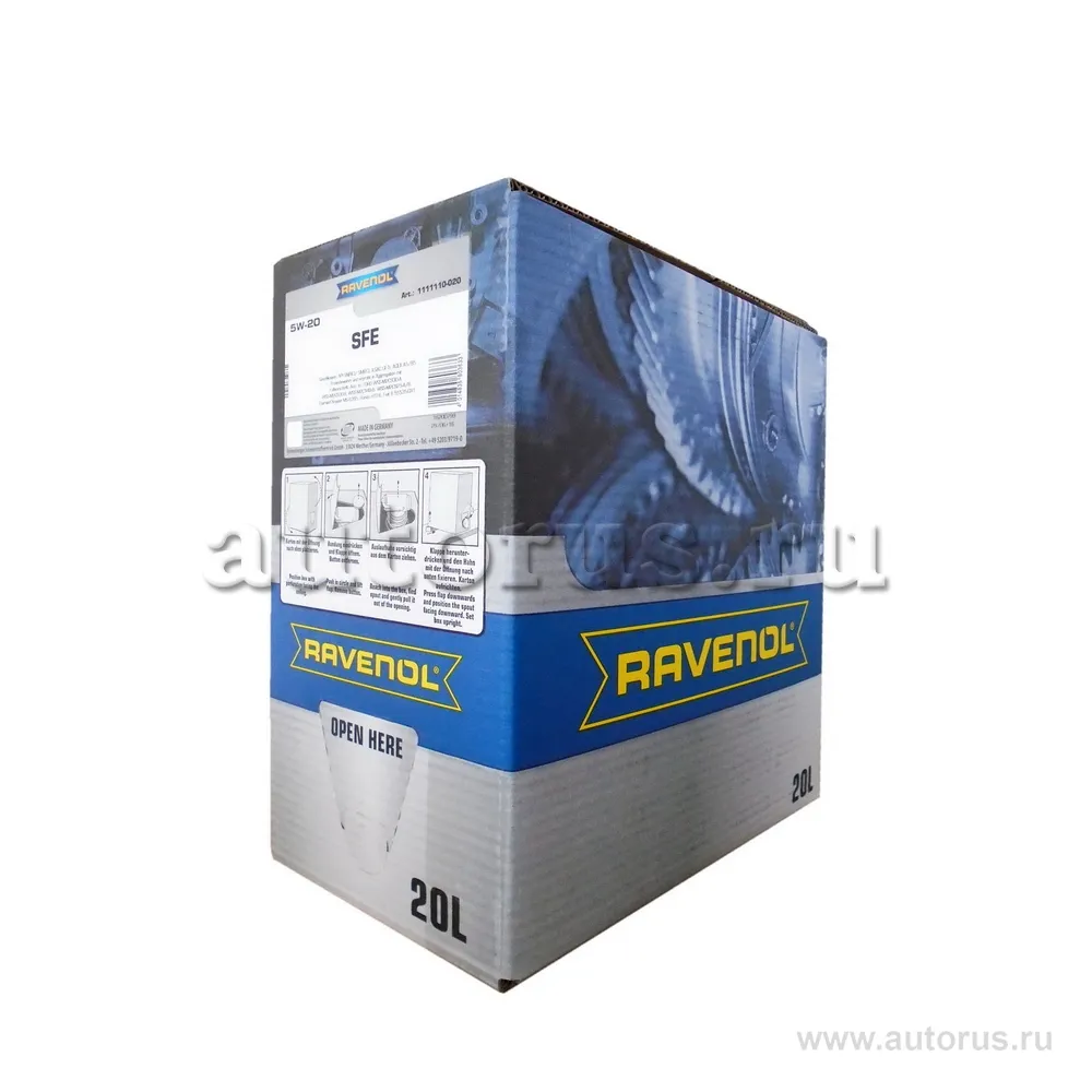 Масло моторное Ravenol 5W-20 20 л 1111110-B20