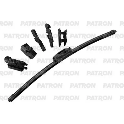 Щетка стеклоочистителя 650 мм бескаркасная 1 шт PATRON WIPER BLADE FLAT PWB650-FQ