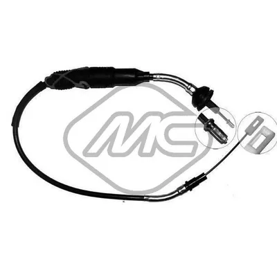 Трос сцепления VW GOLF DIESEL-GTD MANUAL Metalcaucho 83635