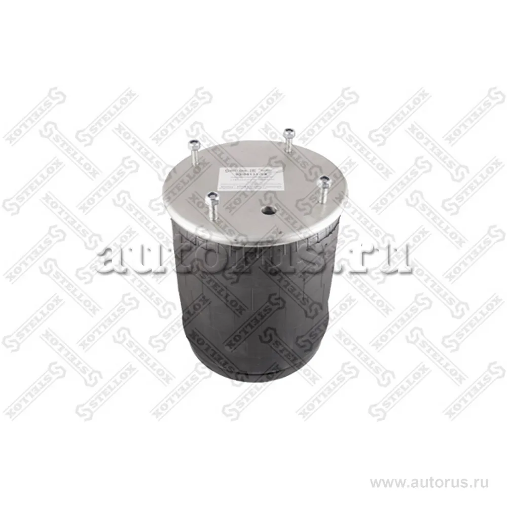 Пневмоподушка со стак 4шп.M12. 1отв.шт.M22. Порш стальн.4отв.M12 SA STELLOX 90-08131-SX