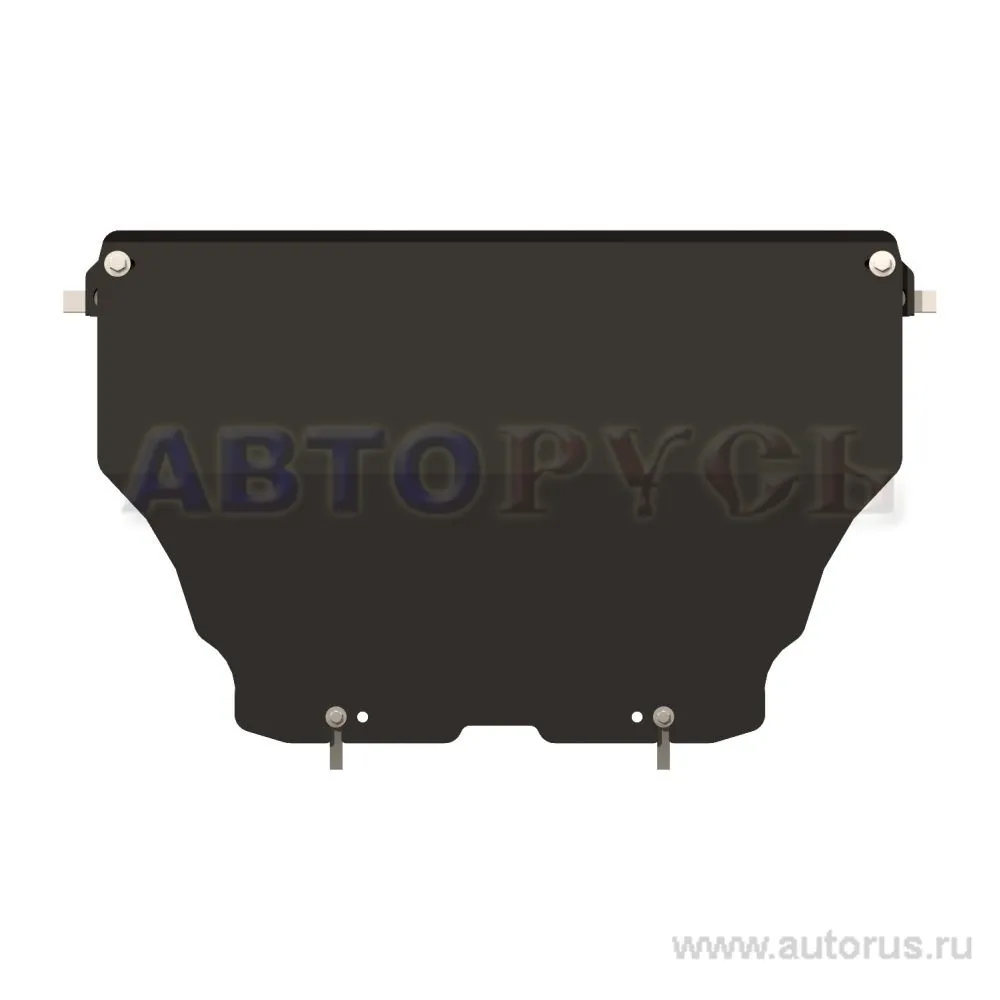 Защита картера двигателя Audi, Ауди А4 V-1.8 TFSI 1.8 TFSI quattro 2.0 TFSI 2.0 TFSI quattro, 2007-2011, Сталь 2 мм