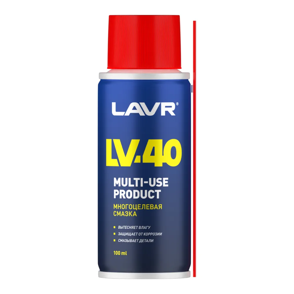 Смазка многоцелевая проникающая LV-40, 100 мл LAVR Ln1496