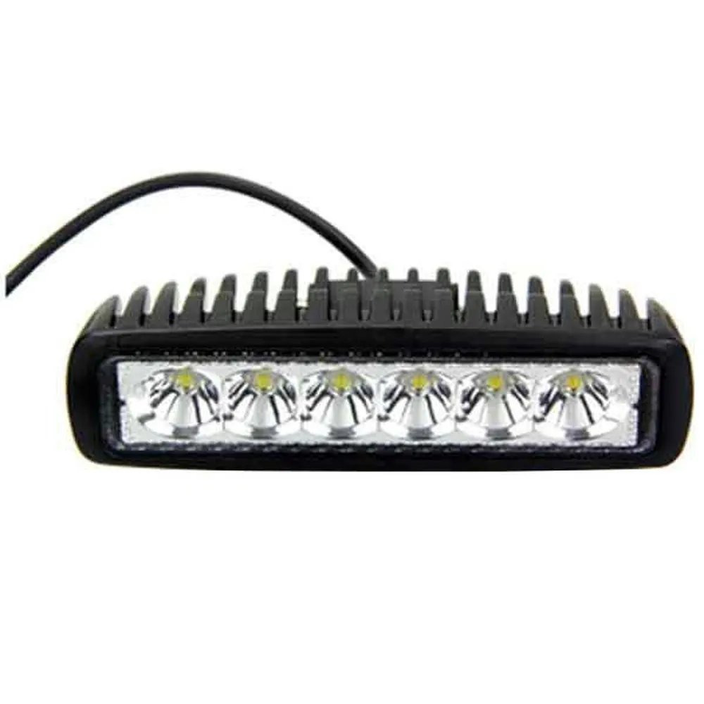 Фара светодиодная 12V 6 диодов Белая SKYWAY OFF ROAD