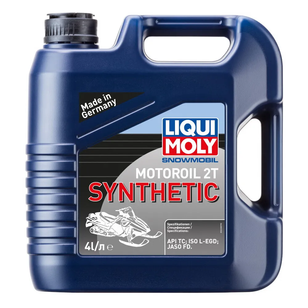 Масло моторное LIQUI MOLY Snowmobil 2T TC FD L-EGD синтетическое 4 л 2246