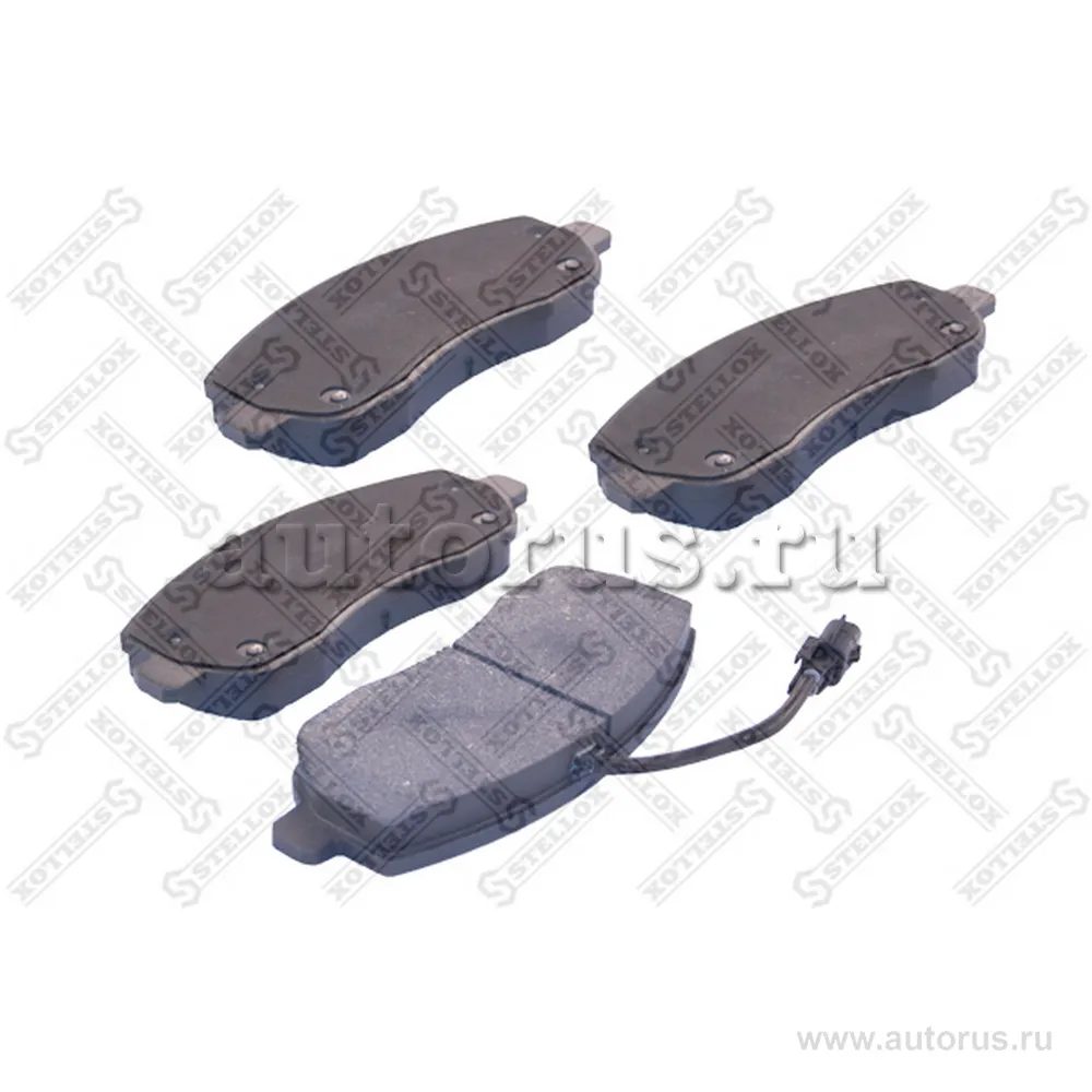 Колодки диск. п. Renault Master 2.3D10 STELLOX 000004_SX