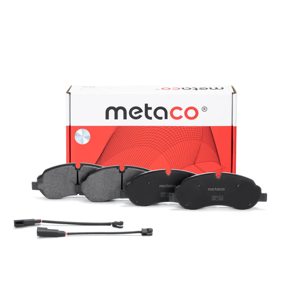 Колодки тормозные передние к-кт Metaco 3000-813