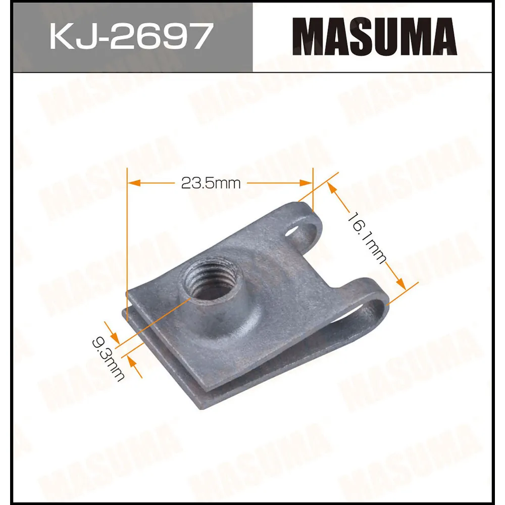 Пистон обивки универсальный MASUMA MASUMA KJ-2697