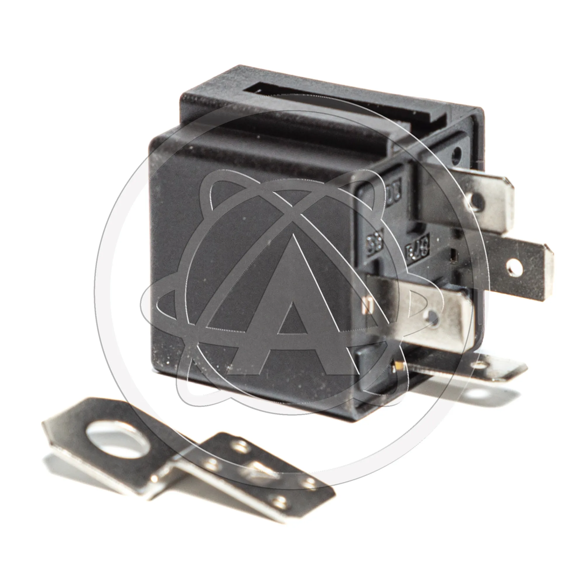 Реле 4-х контактное замыкающее с кронштейном (30А 12В) AVTOELECTRICA 98.3777-10