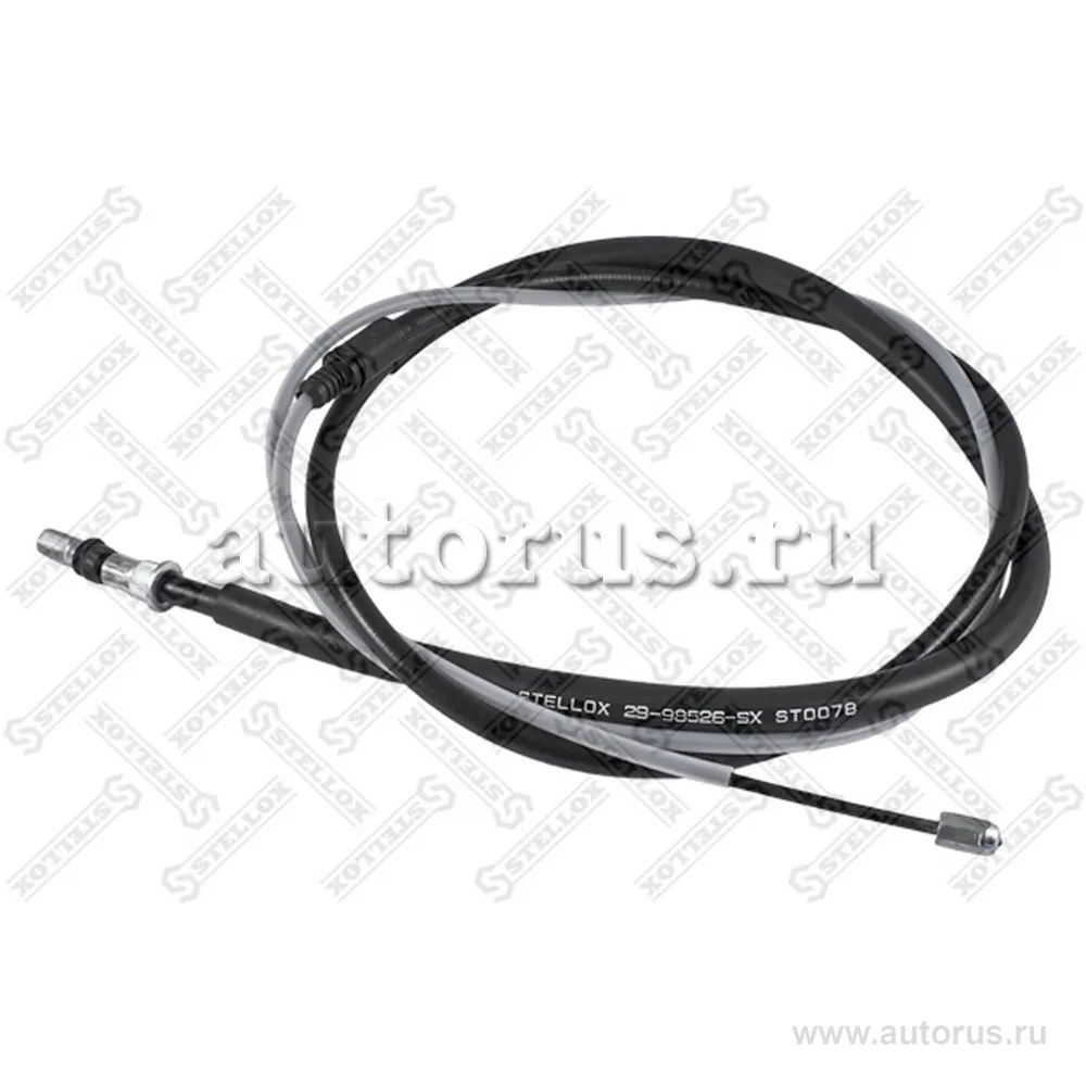 Трос ручного тормоза л.+п. Renault Laguna all 01> STELLOX 29-98526-SX