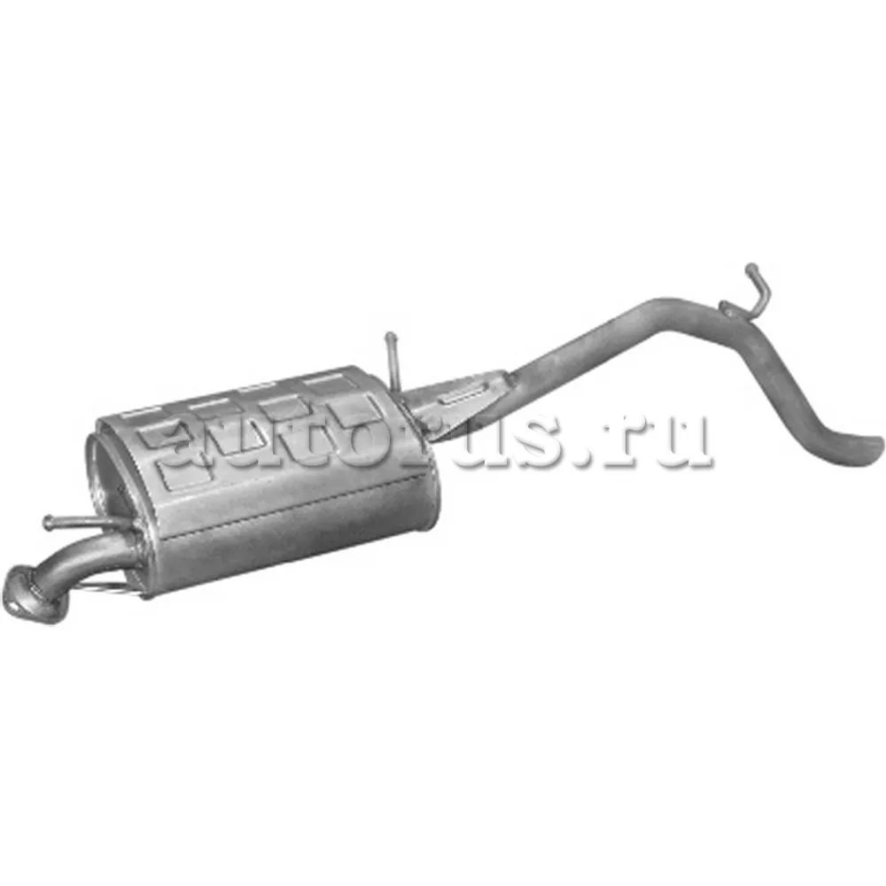 Глушитель Suzuki Ignis 01-03 1,3i-16V 4x2 + 4x4 , Wagon R+ 00-06 1.0i -16V EDEX 2557