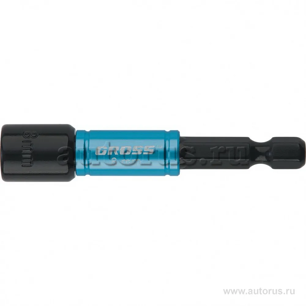 Бита с торцевой головкой, магнит. Nut-Driver, 8 мм, S2 Gross 11617 GROSS 11617