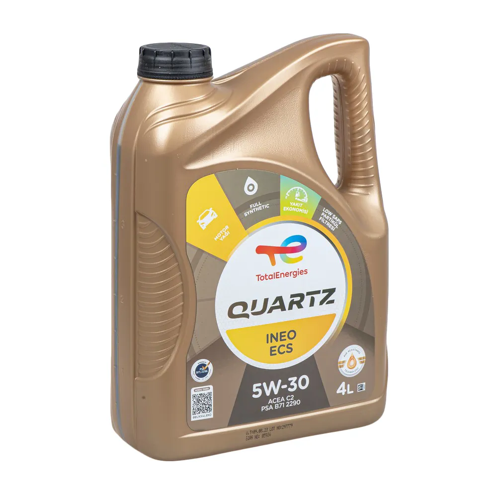 Масло моторное Total Quartz Ineo ECS 5W-30 синтетическое 4 л 213685 221328