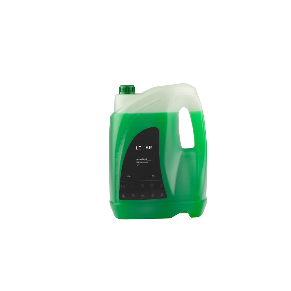 Антифриз LECAR G11 G11 готовый -40C зеленый 10 л LECAR000031210
