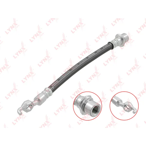 Шланг тормозной задний TOYOTA Corolla Verso(E120/R10) 04-09 LYNXauto BL-3781