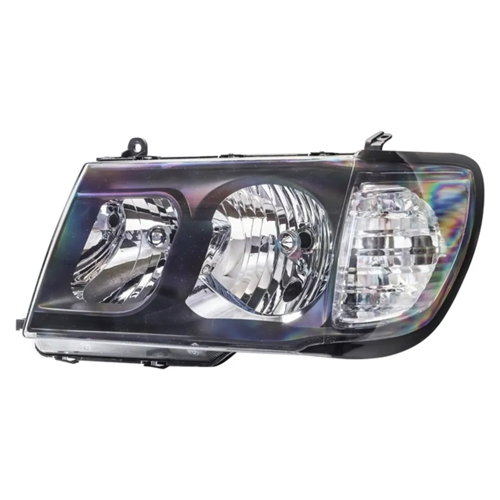 Фара левая внутри черная с поворотником LC100 1998-2005 TYL17060831L