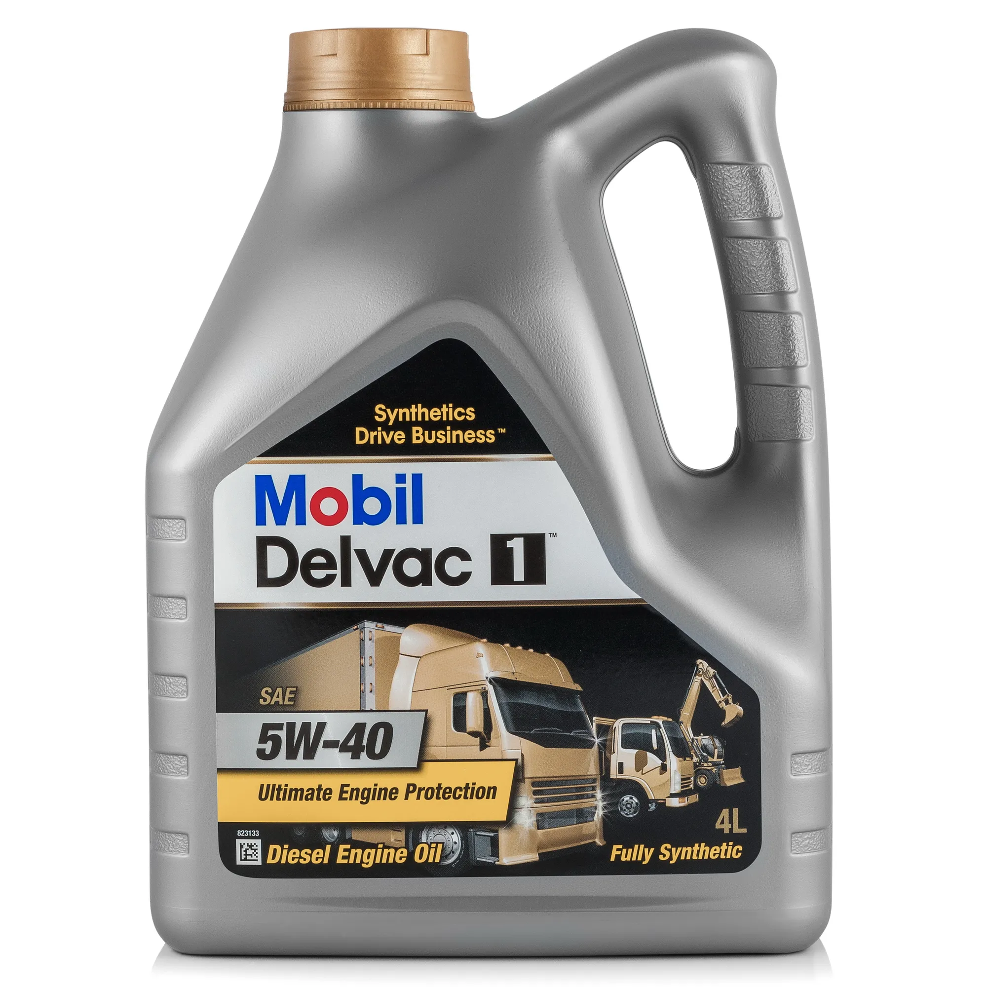 Масло моторное MOBIL Delvac 1 5W-40 синтетическое 4 л 152656