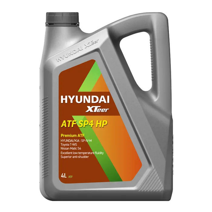 Масло трансмиссионное для АКПП синт. HYUNDAI XTeer ATF SP4 HP, 4 л 1041017