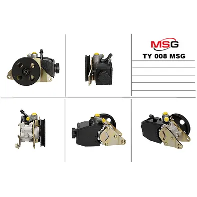 Насос гидроусилителя руля TOYOTA AVENSIS 97-00,AVENSIS Liftback 97-00,AVENSIS Station Wago 97-00,CAR MSG TY 008