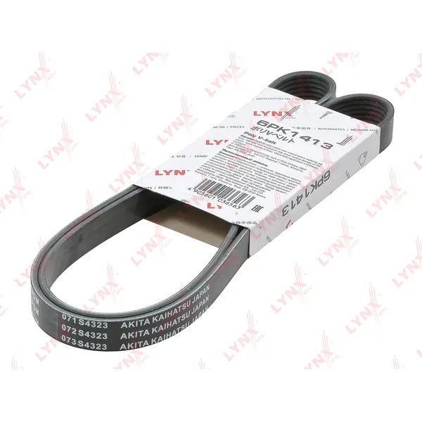 Ремень поликлиновый LYNXauto 6PK1413