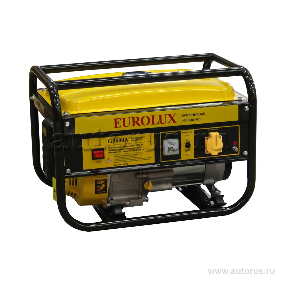 Электрогенератор G3600A Eurolux 64/1/37