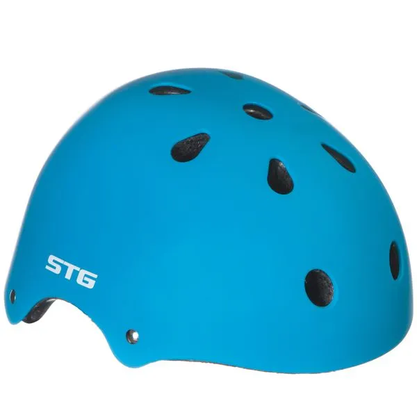 Шлем STG , модель MTV12, размер M(55-58)cm синий, с фикс застежкой. STG Х89047