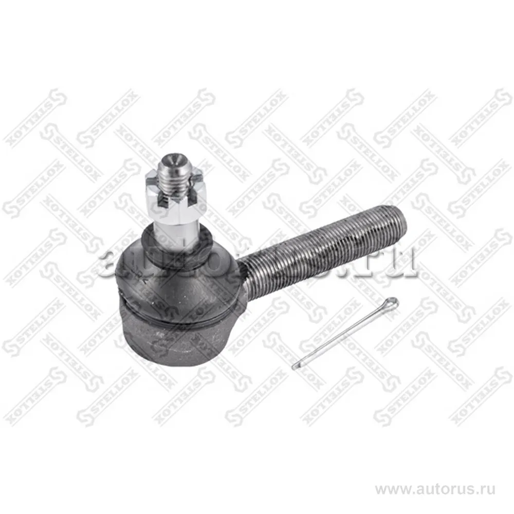 Наконечник тяги КПП RHT L 95 M16x1.5 конус 16.3 с гайкой, шплинтом STELLOX 86-00038-SX