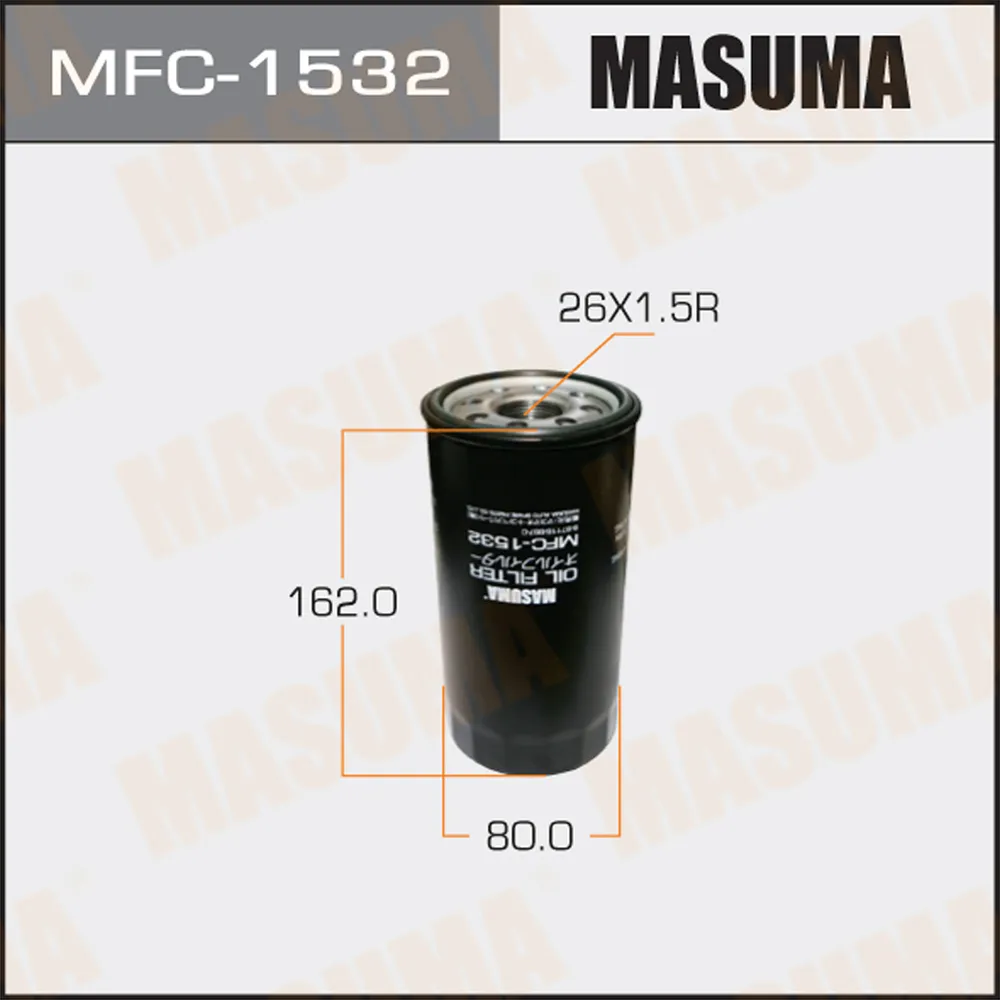 Фильтр масляный ISUZU BIGHORN MASUMA MFC-1532