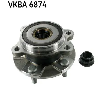 Ступица передняя в сборе L=R TOYOTA Auris 07->/Corolla 06-> SKF VKBA 6874