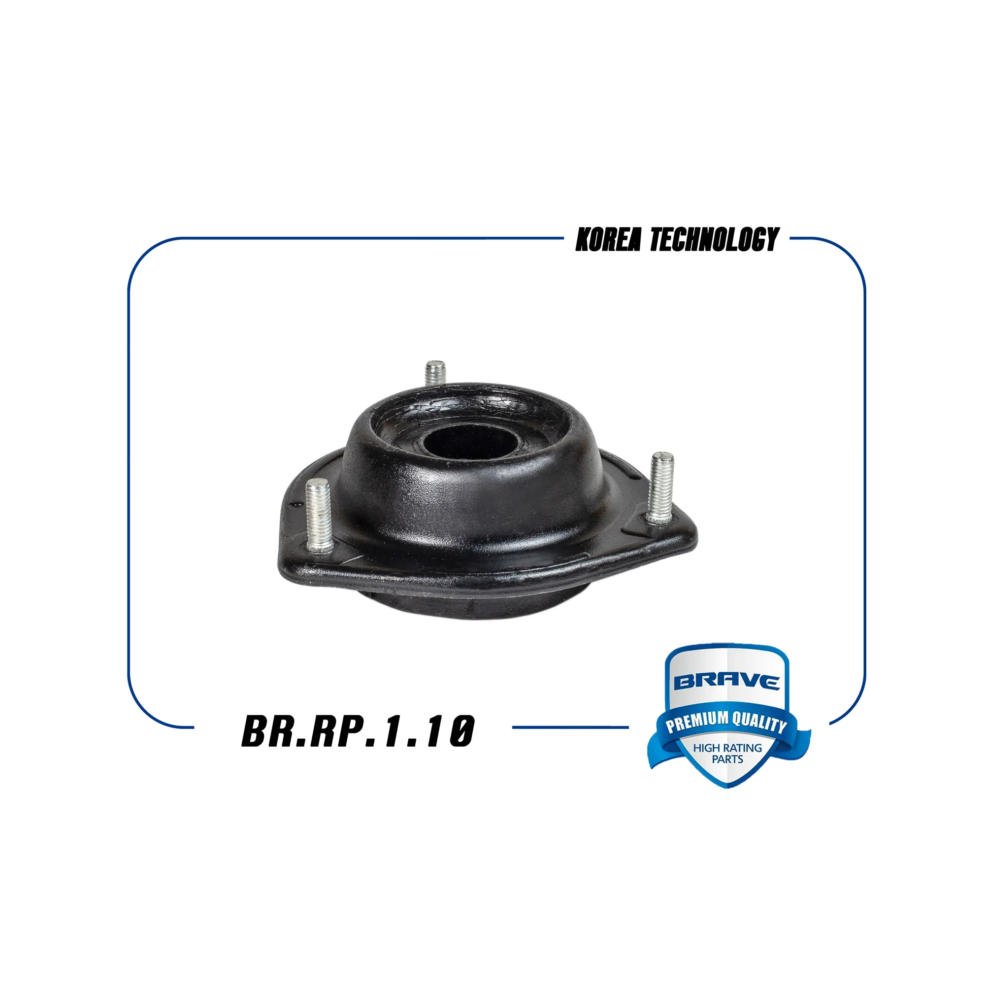 Опора амортизатора HYUNDAI Accent I/II(+ТАГАЗ) / Getz BRAVE BR.RP.1.10