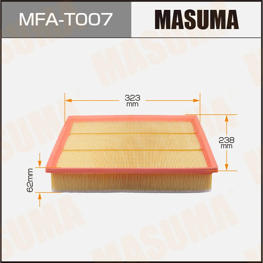 Фильтр воздушный TOYOTA 4RUNNER MASUMA MFA-T007