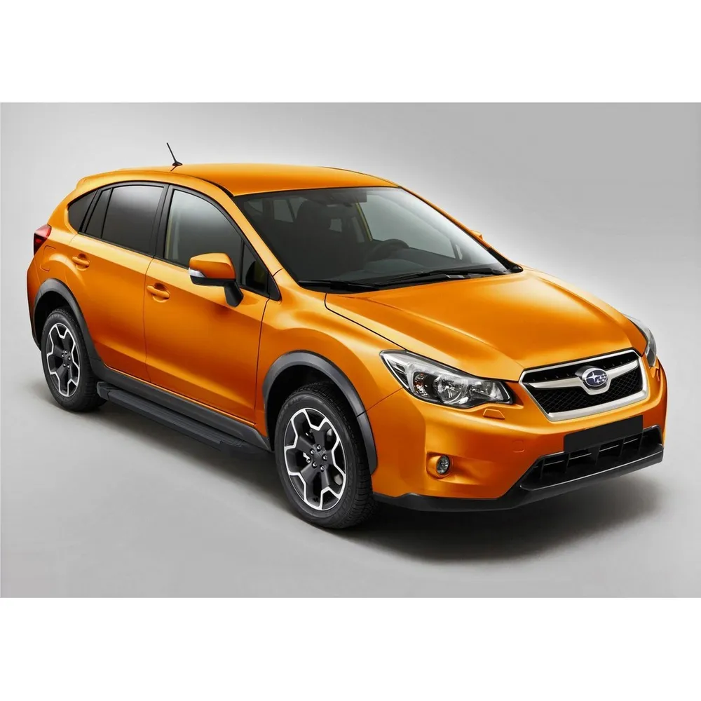 Порог-площадка Black F173ALB + комплект крепежа, RIVAL, Subaru XV 2011-2016 Subaru XV I F173ALB.5402.1