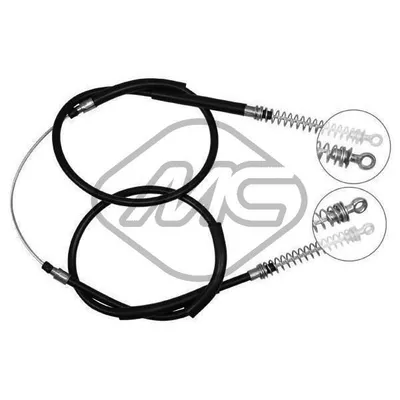 Трос ручника 127 ALL Metalcaucho 81263