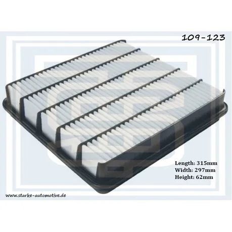 Фильтр воздушный TOYOTA LAND CRUISER 200 4,5D 08.2007-- STARKE 109-123